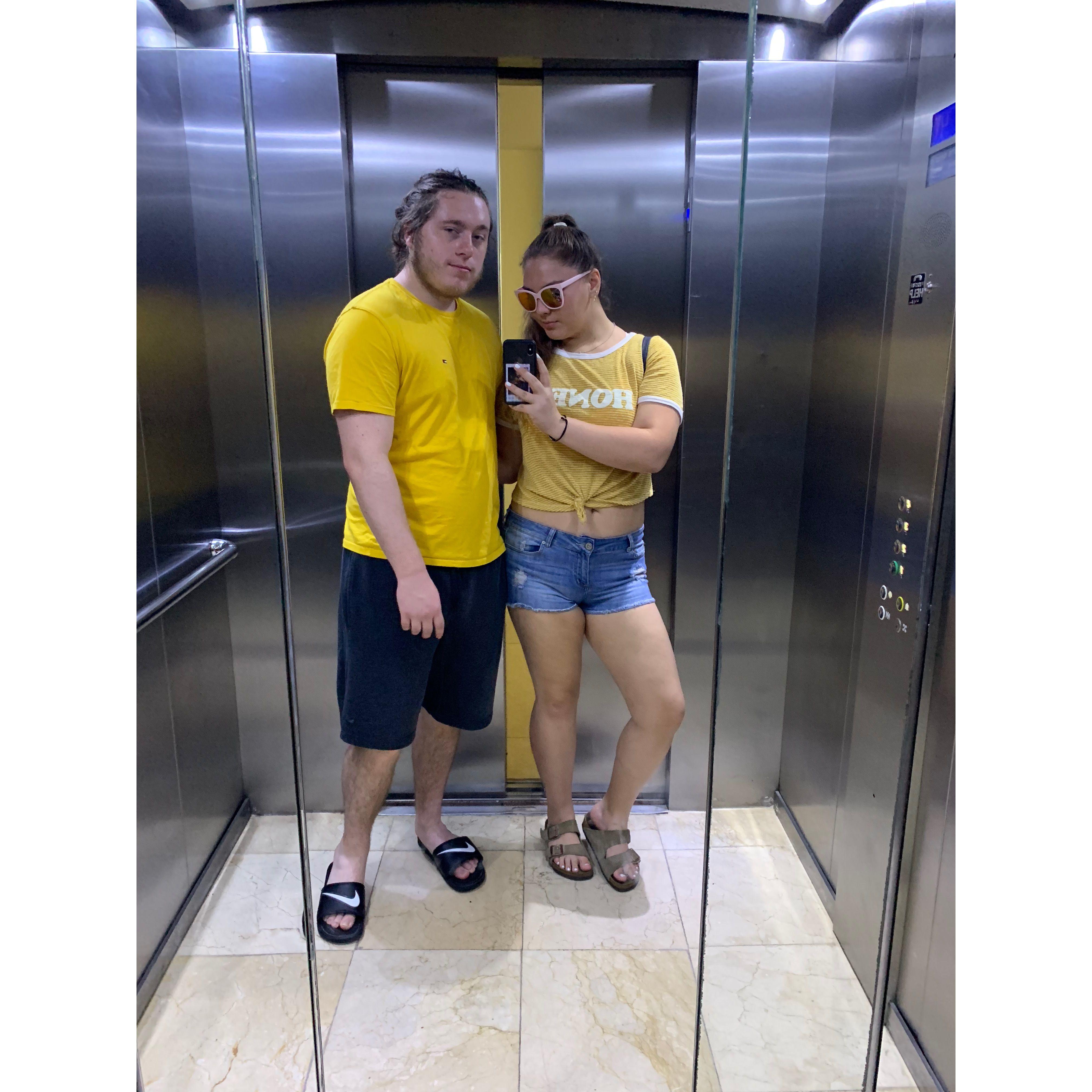 Elevators in Mexico are cooler.