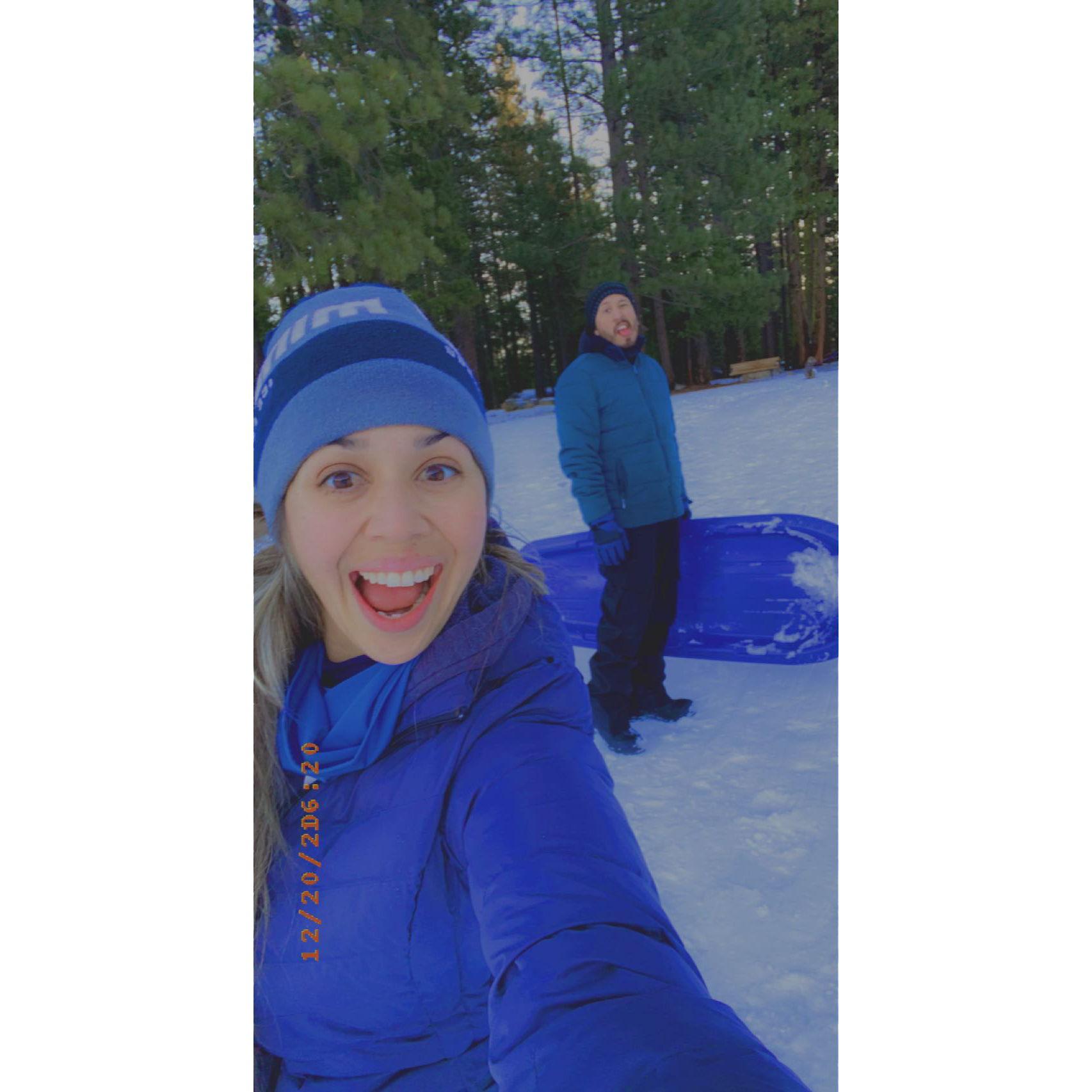 Our snow trip!