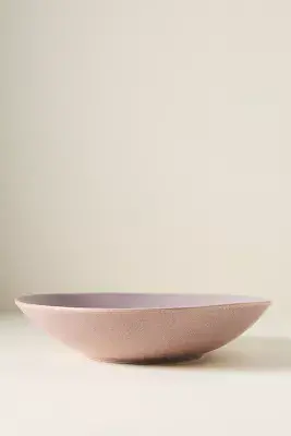 The Jasper Portuguese Stoneware Low Serving Bowl