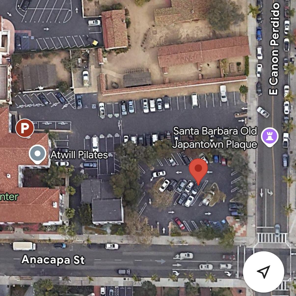 Reserved parking for reception: 902 Anacapa St.