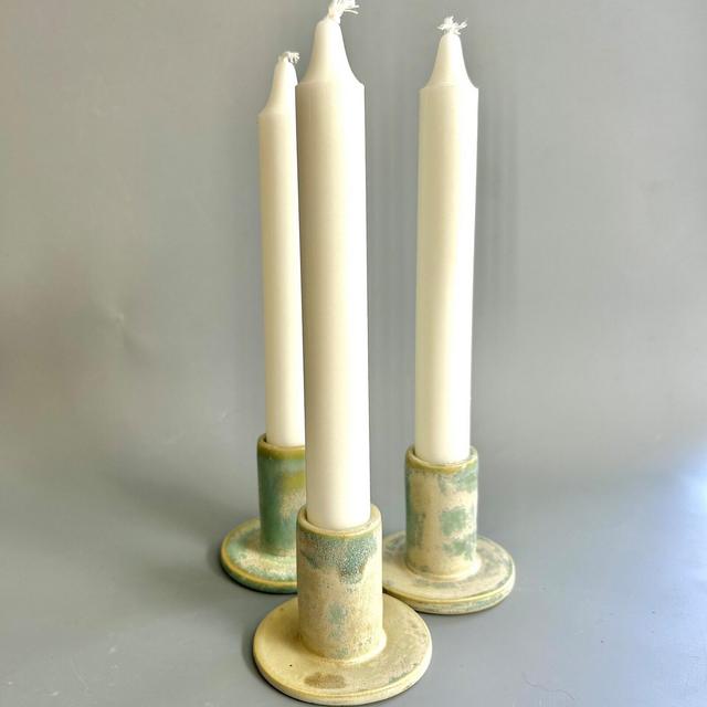 Handmade ceramic candlestick candle holder, candlestick stand, artisan candle holder, home decor gift