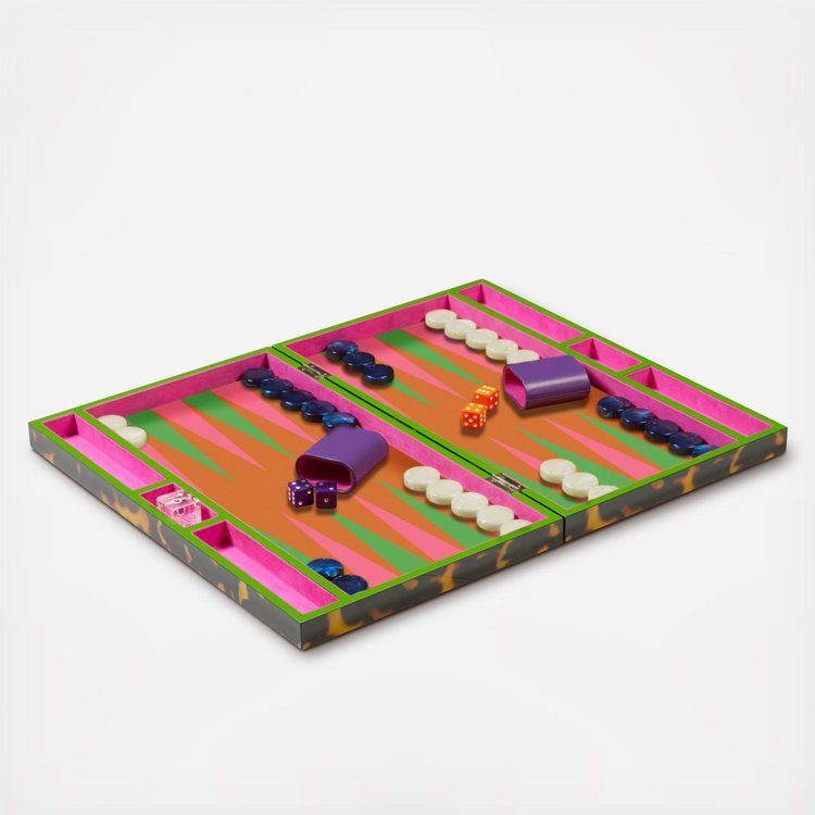 Addison Ross, Lacquer Backgammon Set | Zola