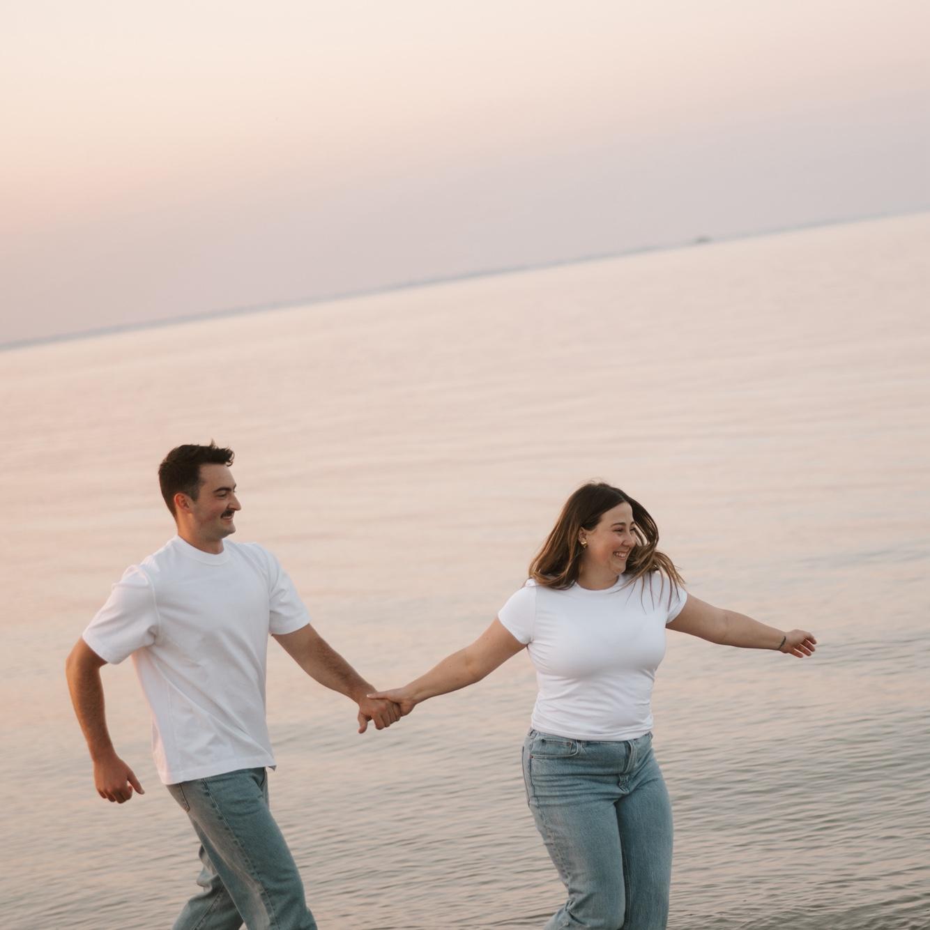 We will always be down for a walk (or run) on the beach!