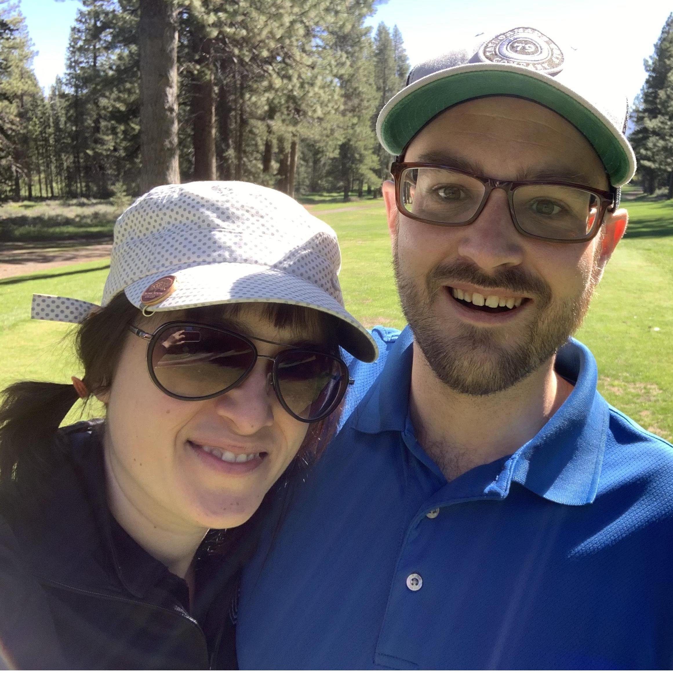 Golfin' all day, any day.