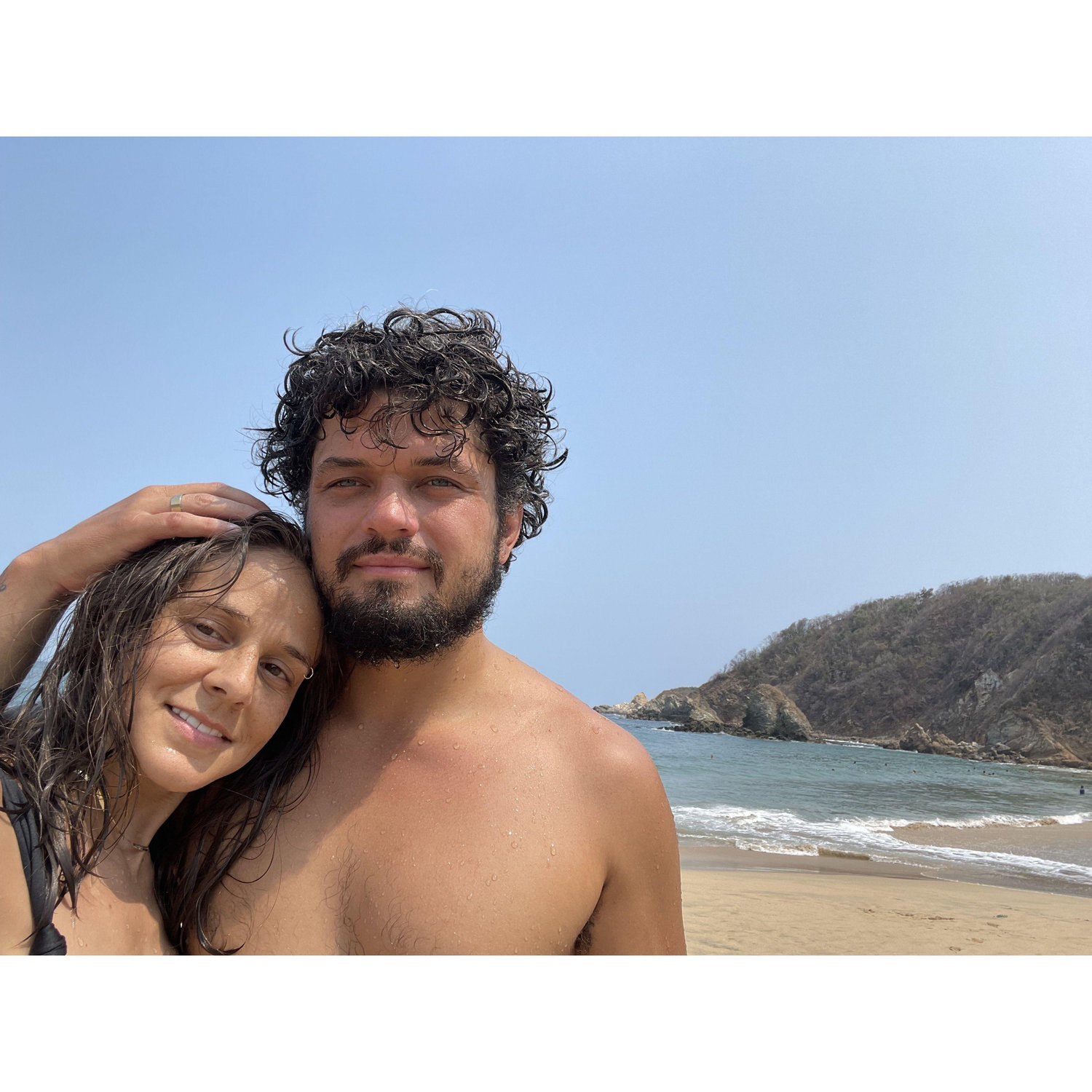 Swimming in Mazunte