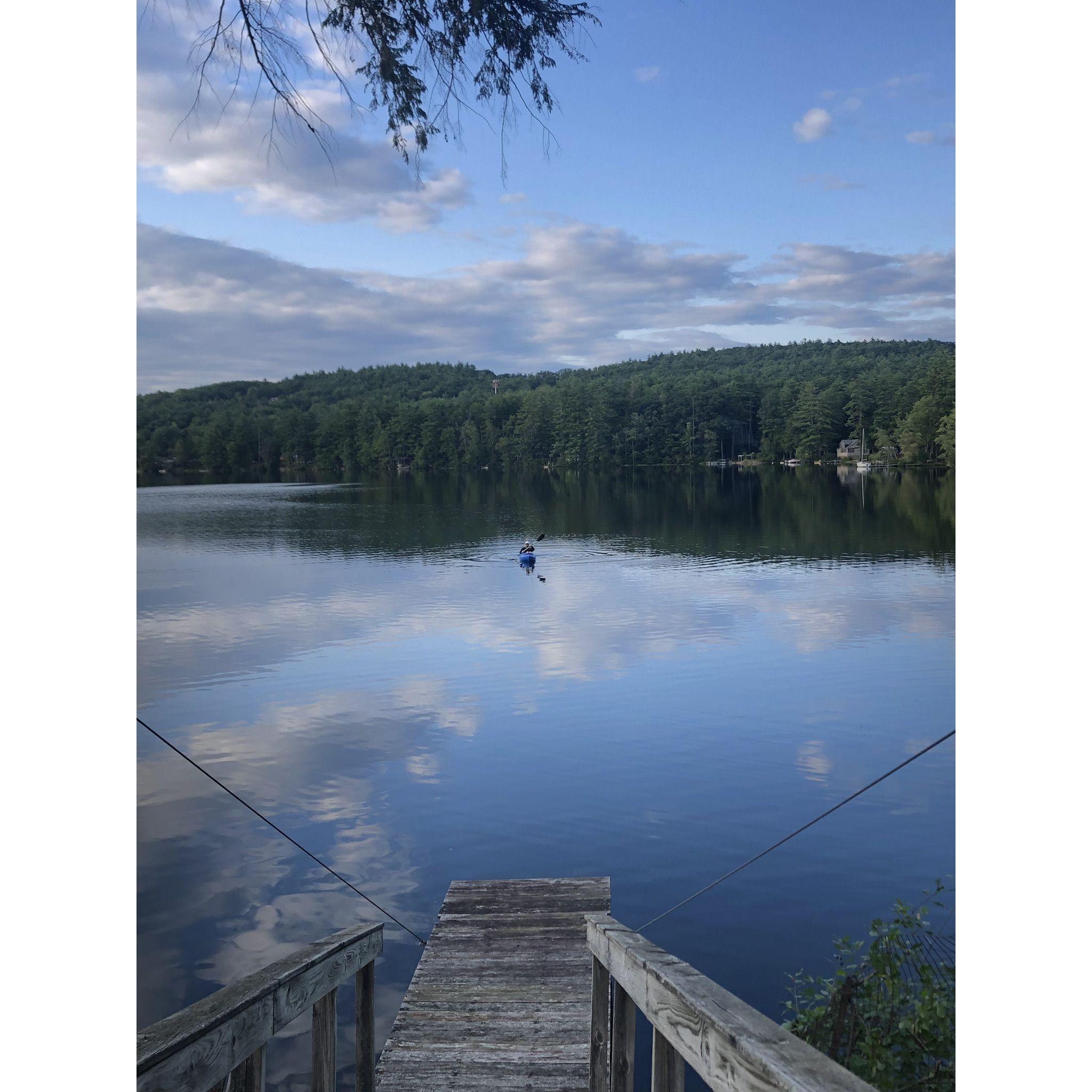 We moved to the lake!