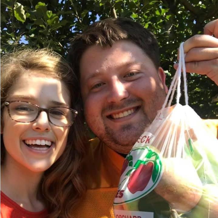 First time apple picking