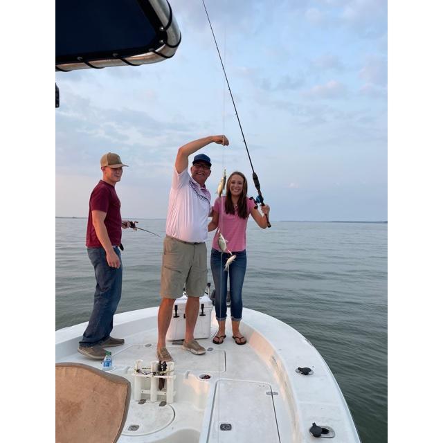 Showing Hud who the real fisherman is