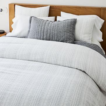 Clipped Gauze Duvet Cover & Shams