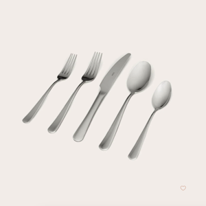 Flatware Set - Polished Silver