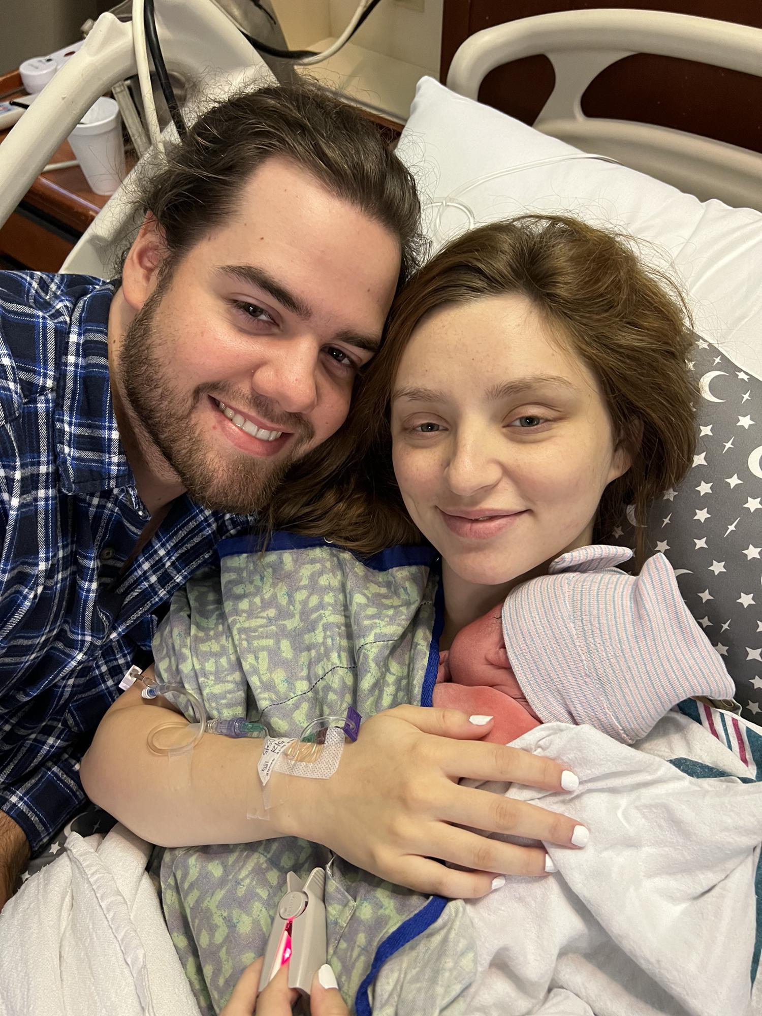 Evangeline made her way into the world and made us even happier & more loving than before💚