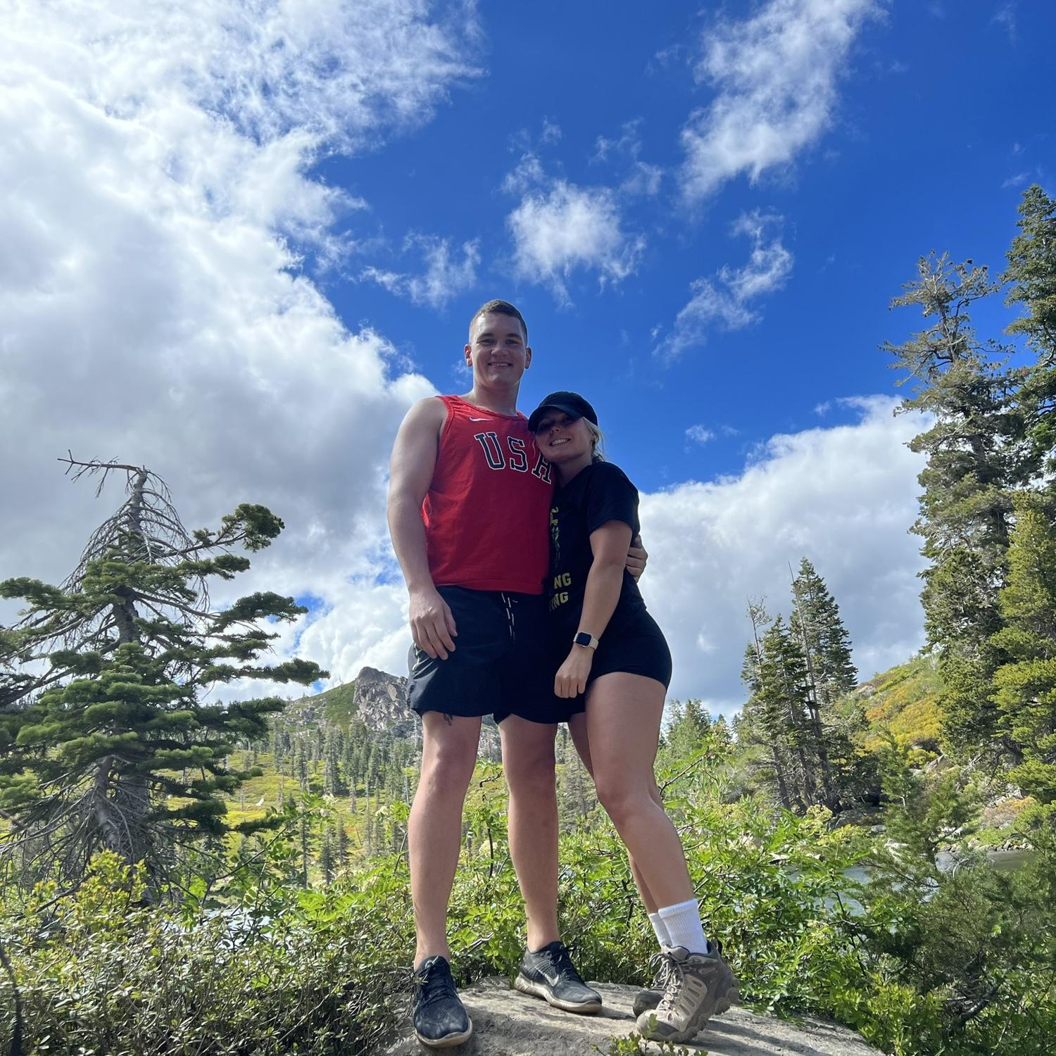 First hike together
