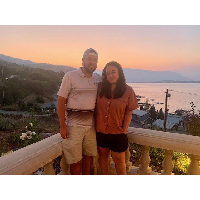 Our first weekend together in Chelan, and the first time we said "I love you"