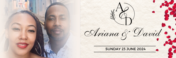 The Wedding Website of David Hill- Brown and Ariana Hill - Brown