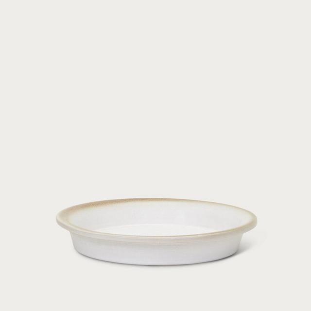 Stoneware Pie Dish - White Sand | Jenni Kayne