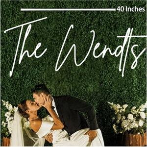 "The Wendts" Neon Sign