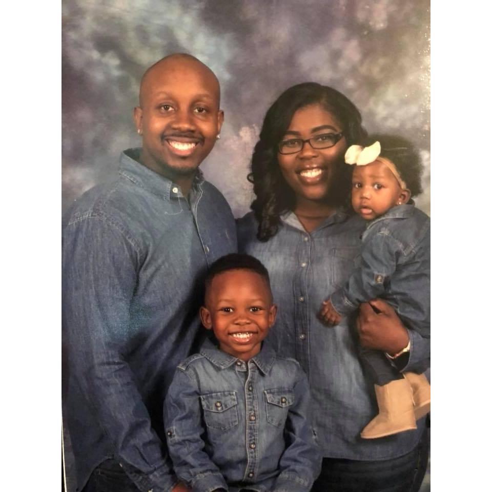Our first family picture as a complete family.