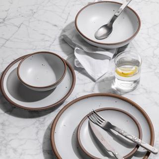 Shallow 5-Piece Dinnerware Set, Service for 1