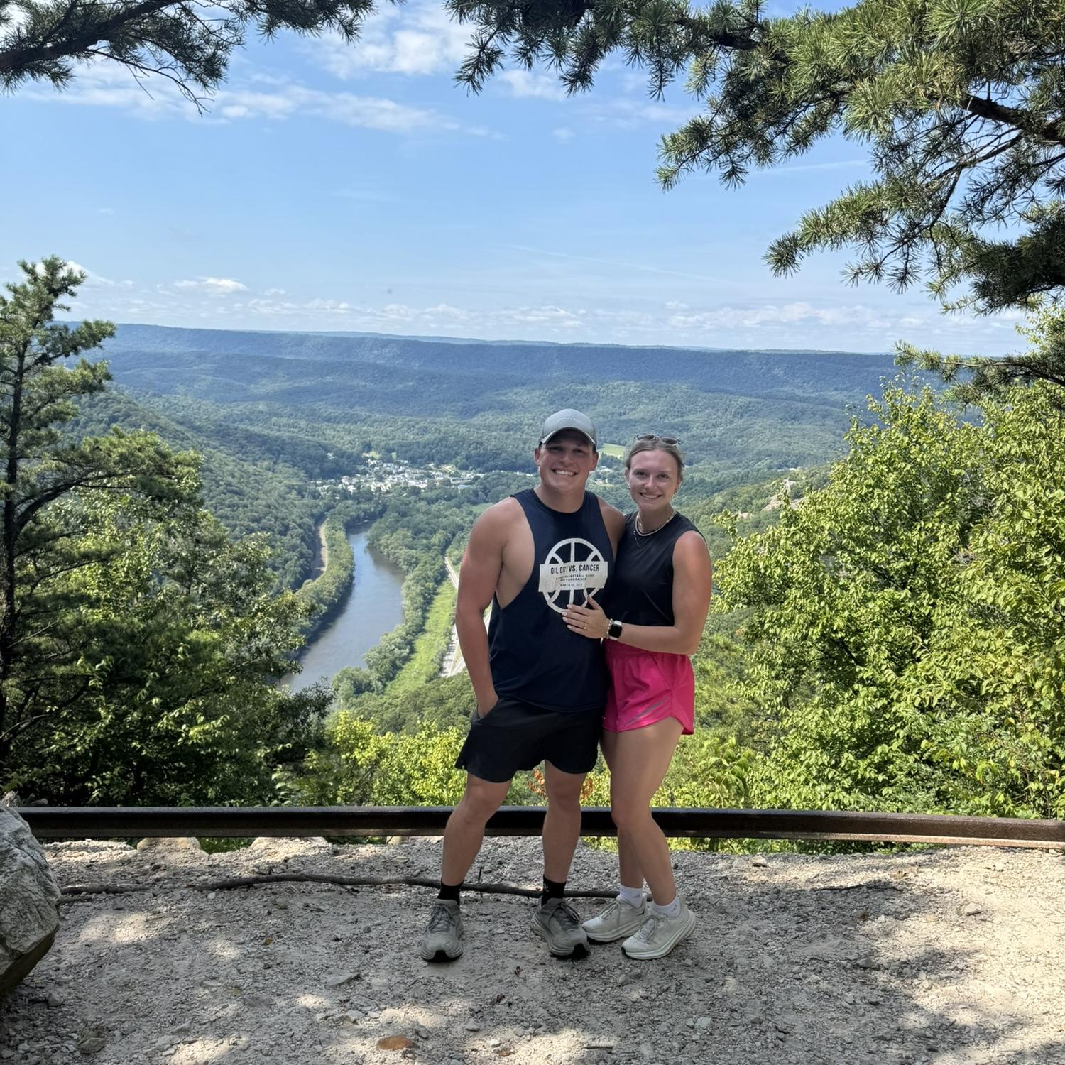 Such great views! Caleb planned a perfect weekend trip.