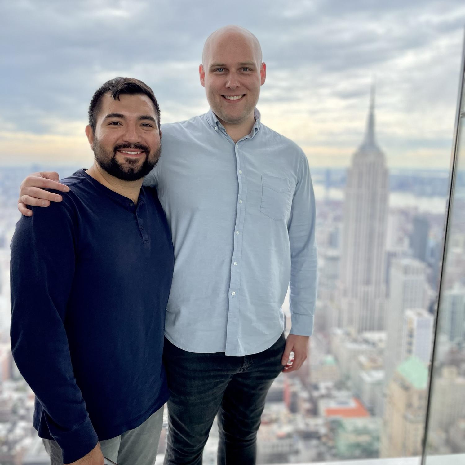 The newest chapter in our lives together, coming full circle back to New York City. Never imagined we’d live in so many amazing cities from DC to London and now the Big Apple. -Abe