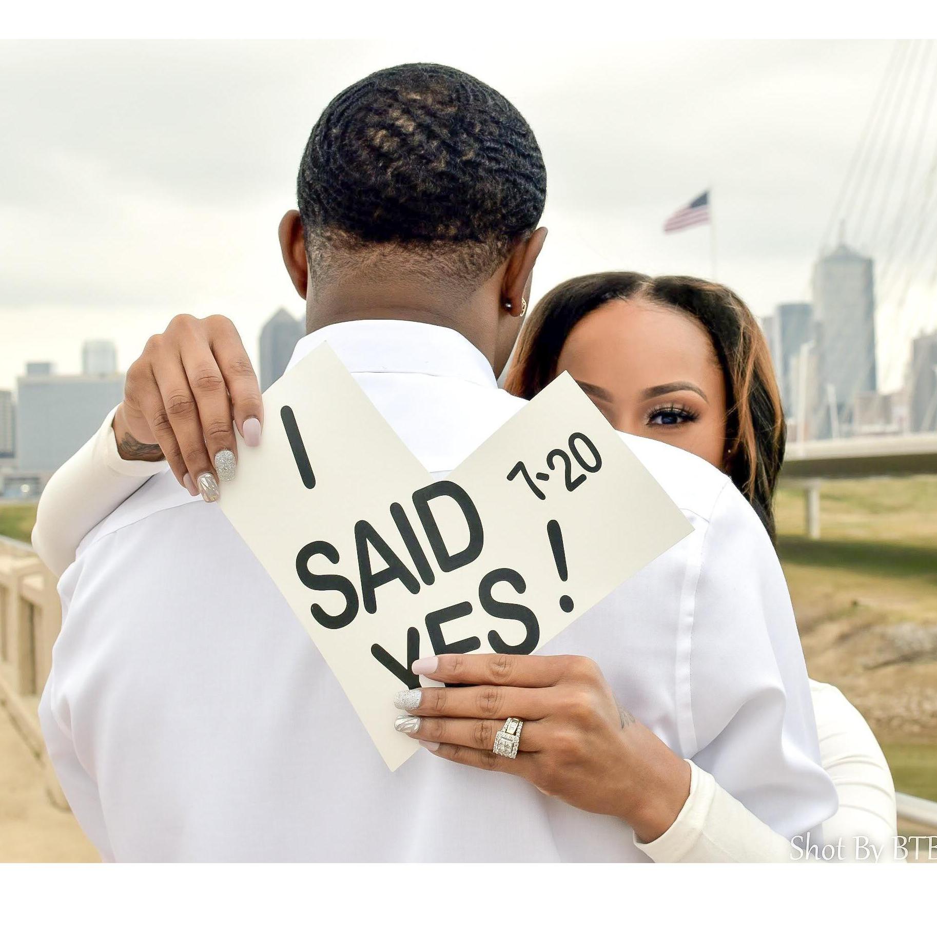 I said "YES"!!!