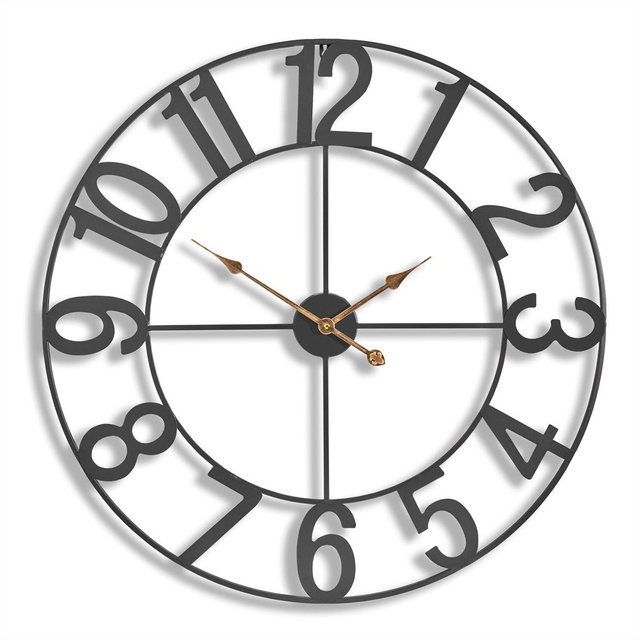 Sorbus 32 inch Large Wall Clock for Living Room, Kitchen, Bedrom Home Decor