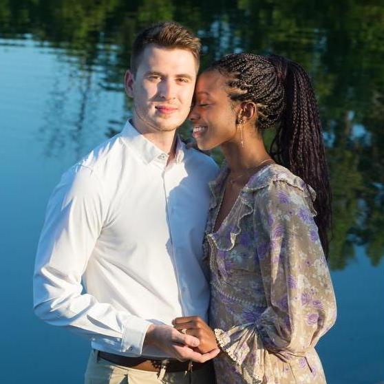 Our beautiful engagement shoot, courtesy of Jean Lachat Photography, Frankfort Illinois in June of 2021.