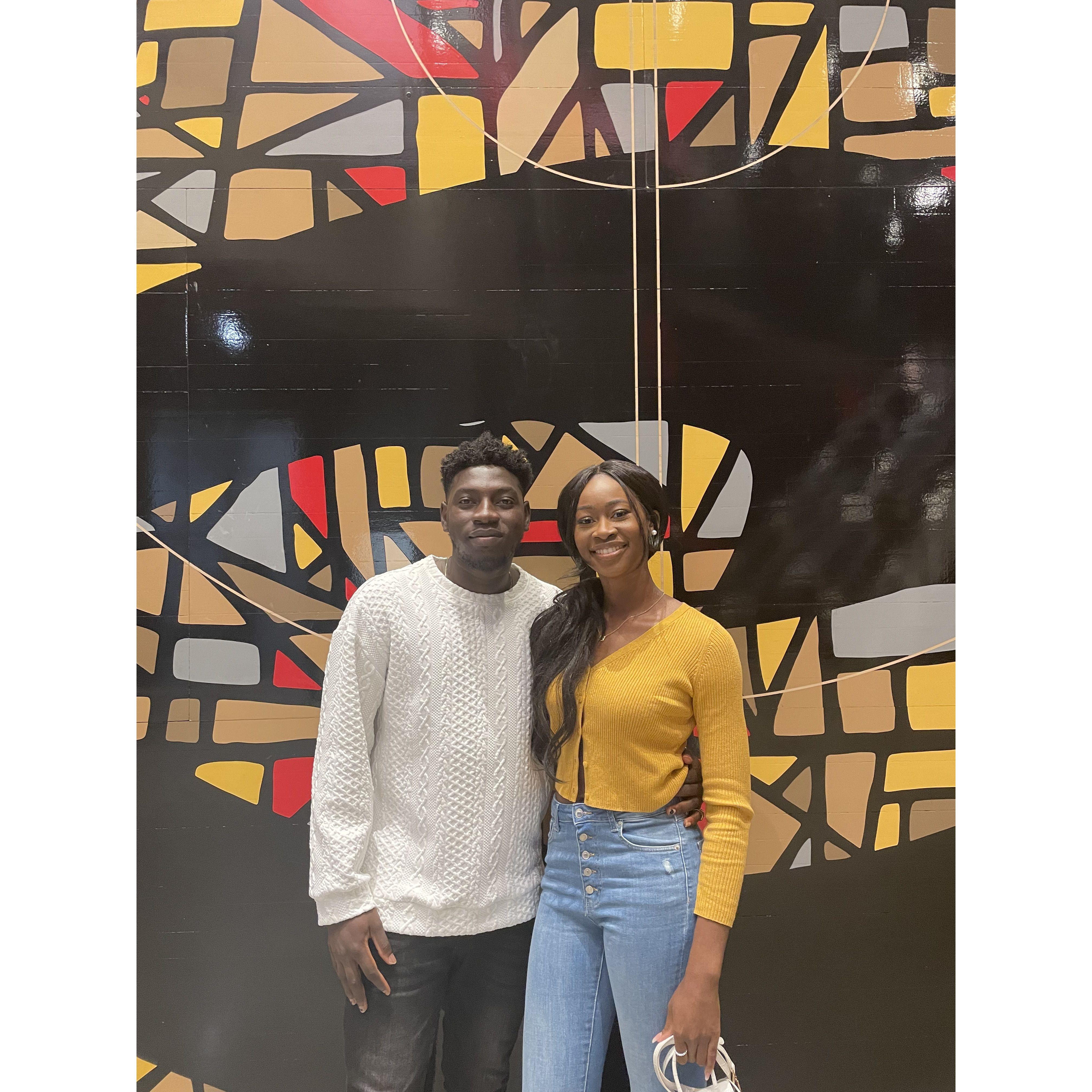 First Atlanta Hawks basketball game