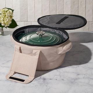 Round Dutch Oven Tote Bag