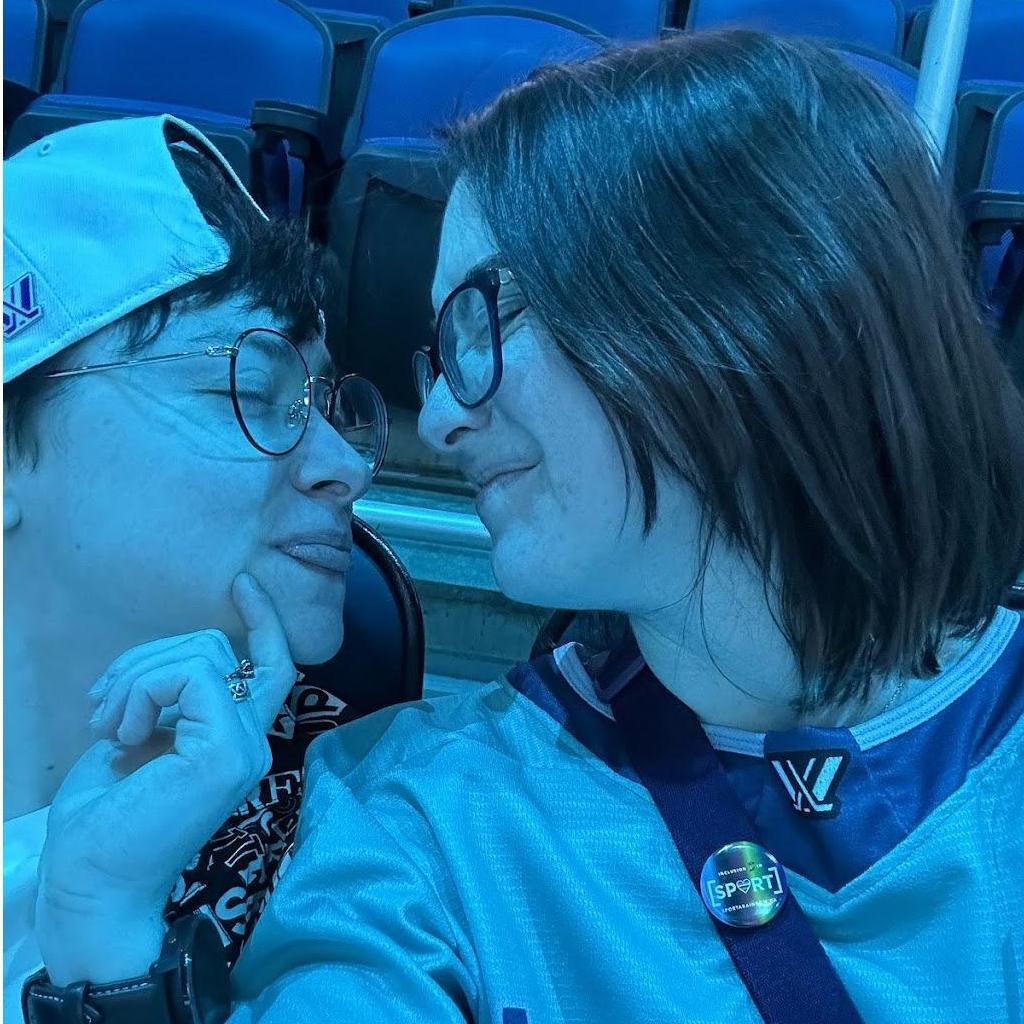 Women's hockey? Pride night? Sign us up.