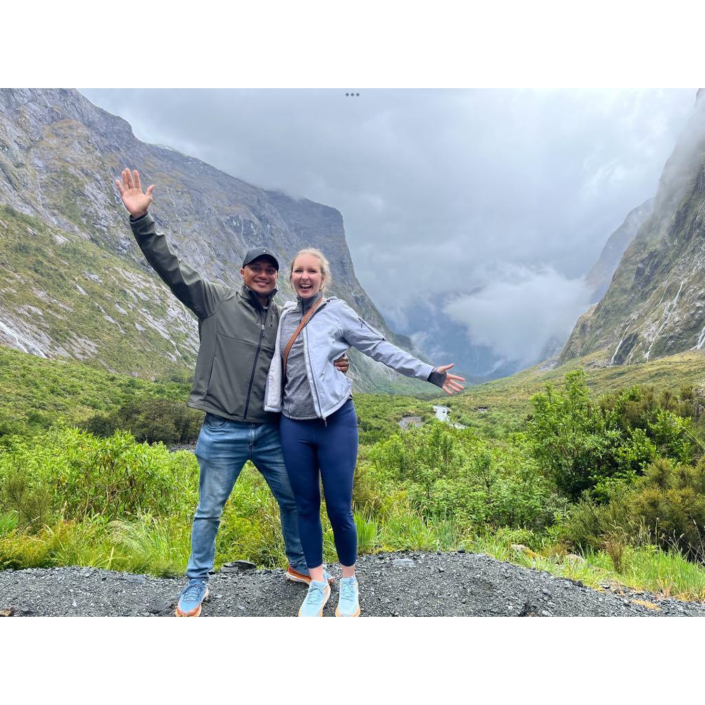 On the way to Milford Sound - NZ's 8th wonder of the world!