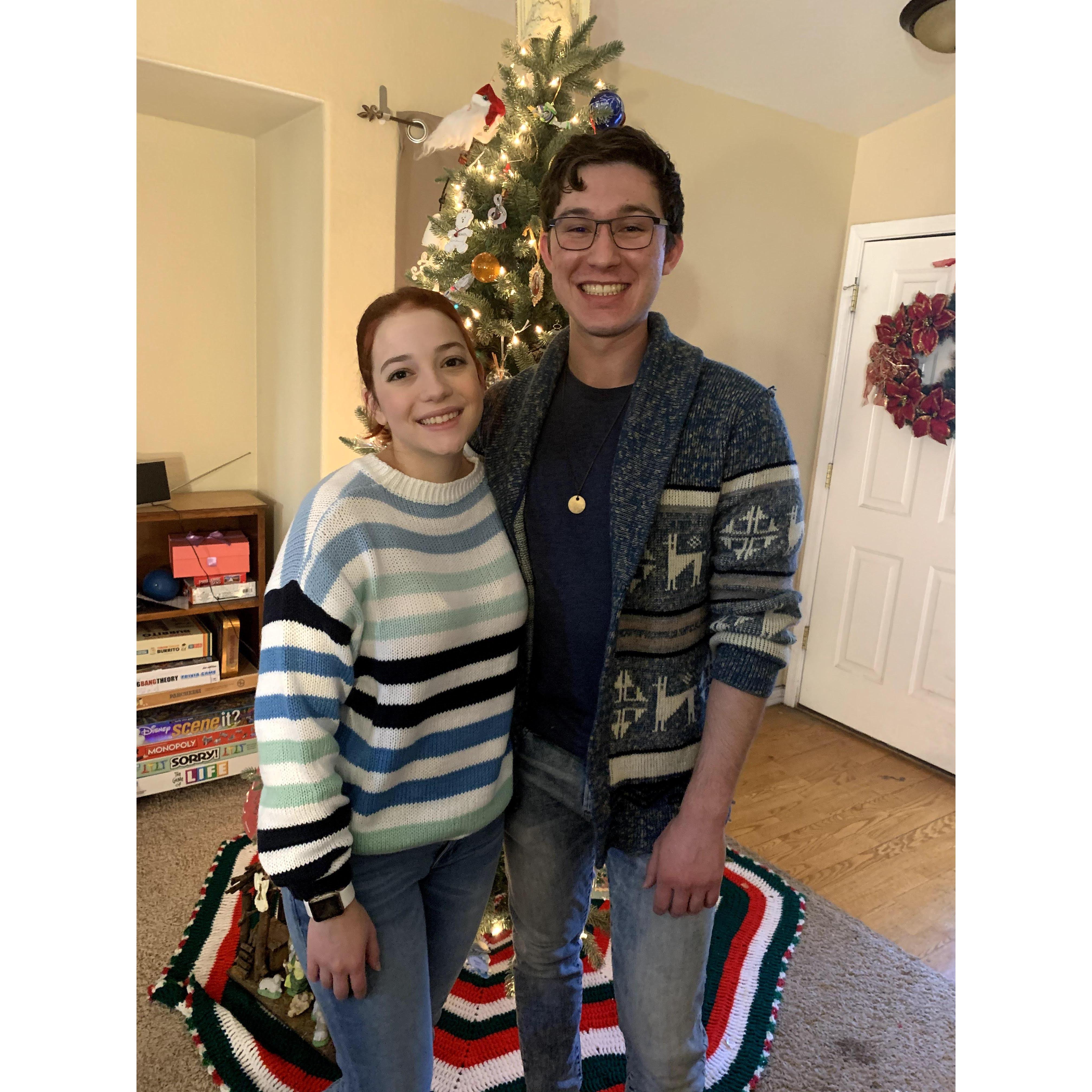 Our first Christmas together
