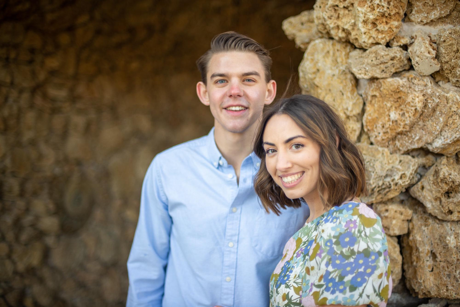Engagement photos at the The Dallas Arboretum and Botanical Garden. A huge thank you to our friends Kyler and Audry Lacey for the shoot!