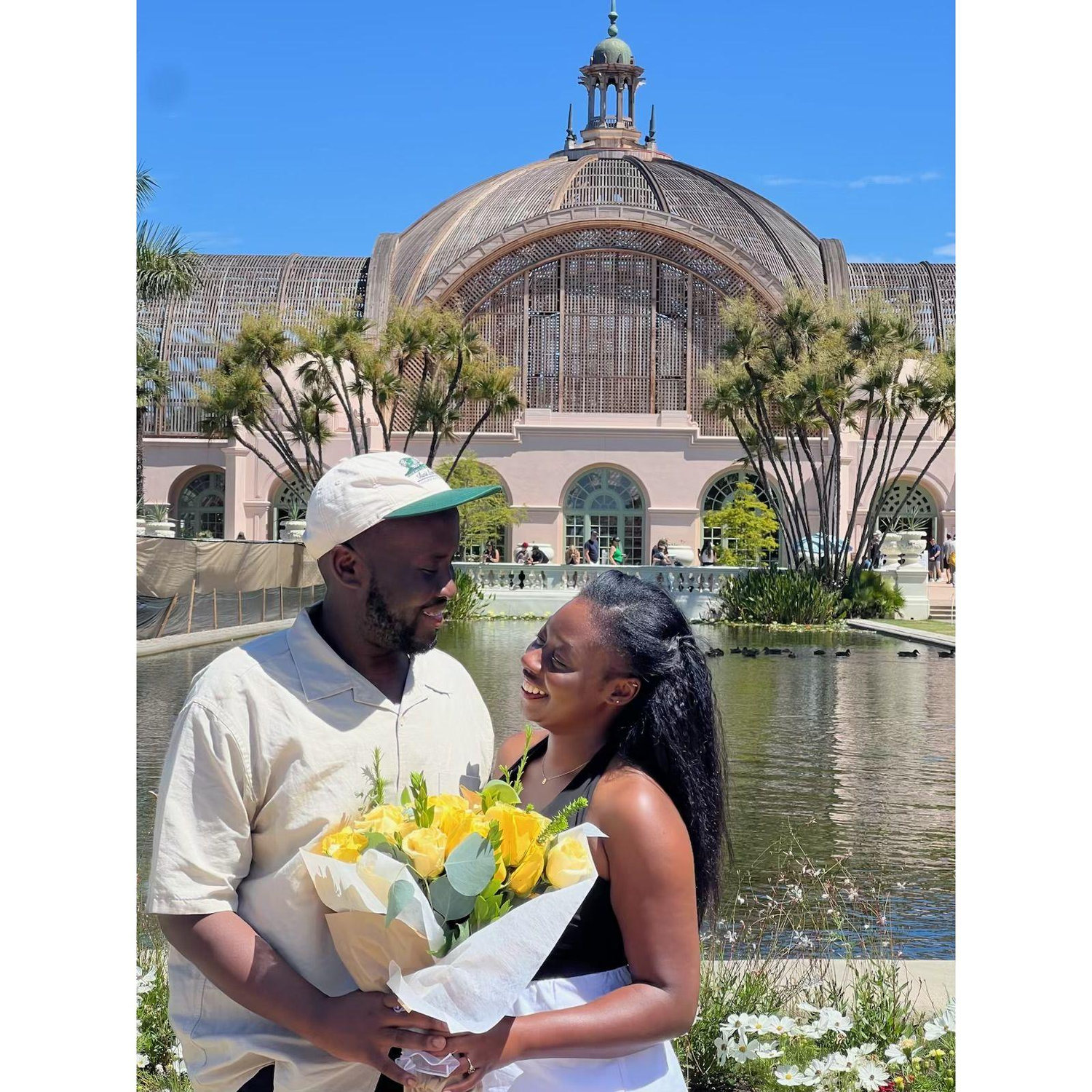 On July 25th, 2025, Nana asked me to marry him. To my total surprise, he’d also flown in my sisters and friends to San Diego to help celebrate the moment—it was perfect.