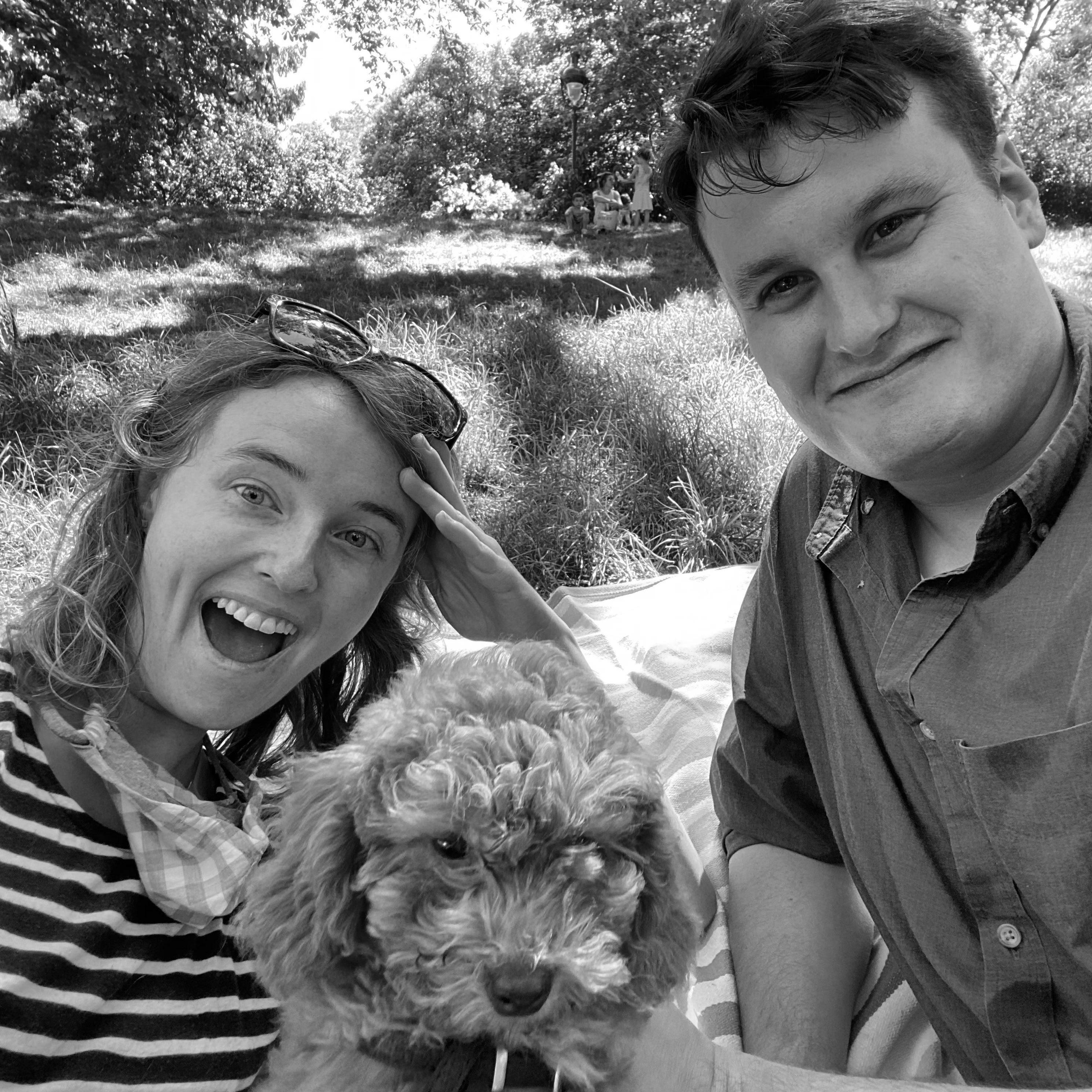 In summer 2020, they added a new addition to their family, Abricot, the miniature poodle!