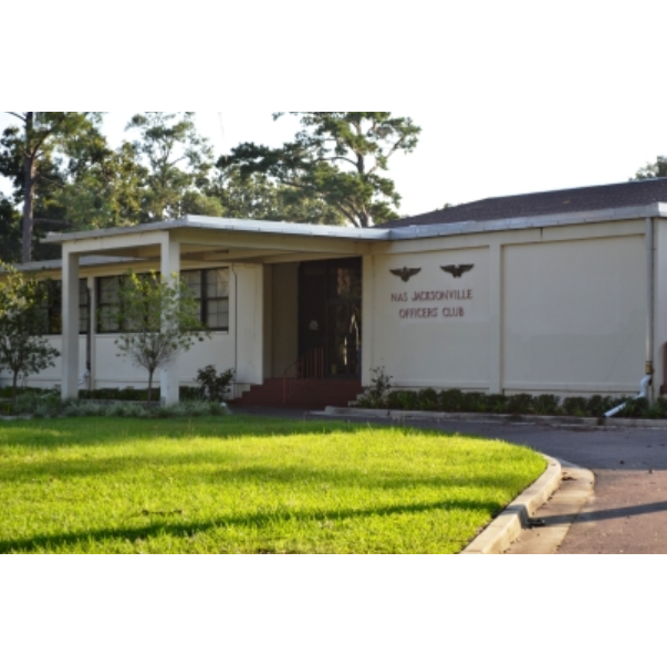 The Naval Air Station Jacksonville Officer's Club Entrance - Reception Venue