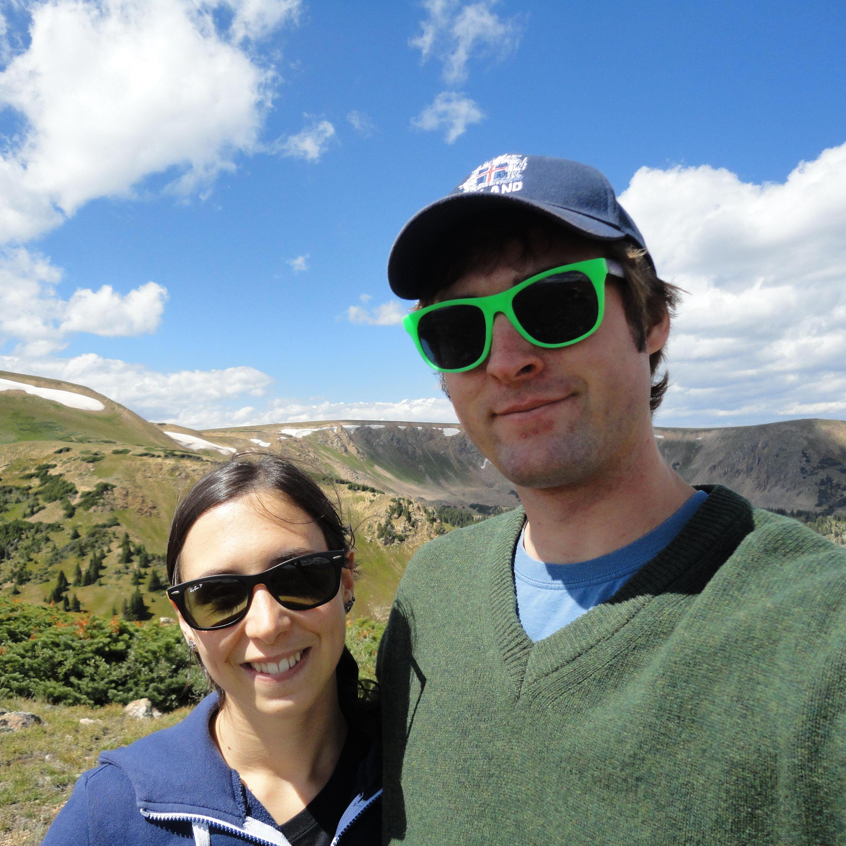 Loveland Pass continental divide, Colorado, US 2014