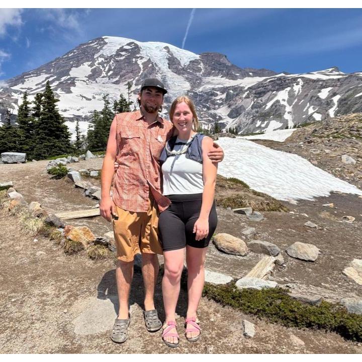 Our first trip together to Mount Rainier, WA