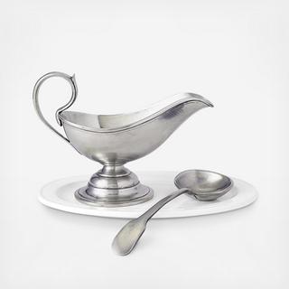 Gravy Boat with Spoon