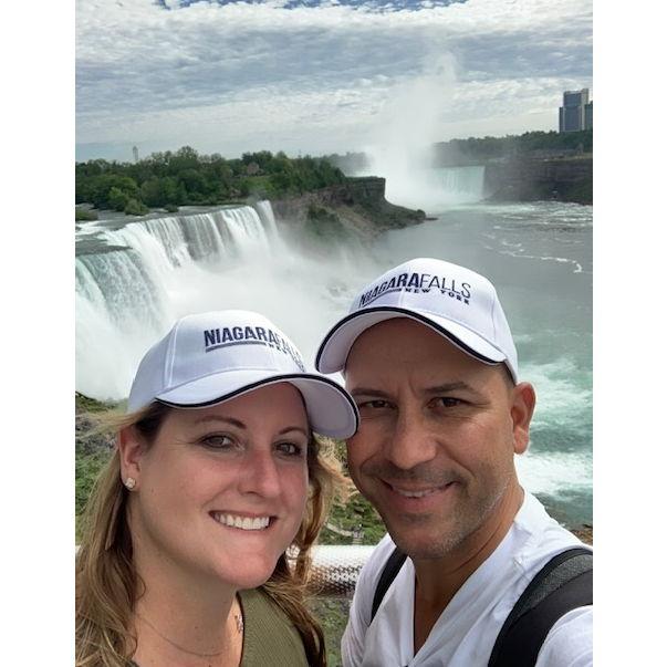 Stopped at Niagara Falls during our trip to NY for Grandma's Birthday