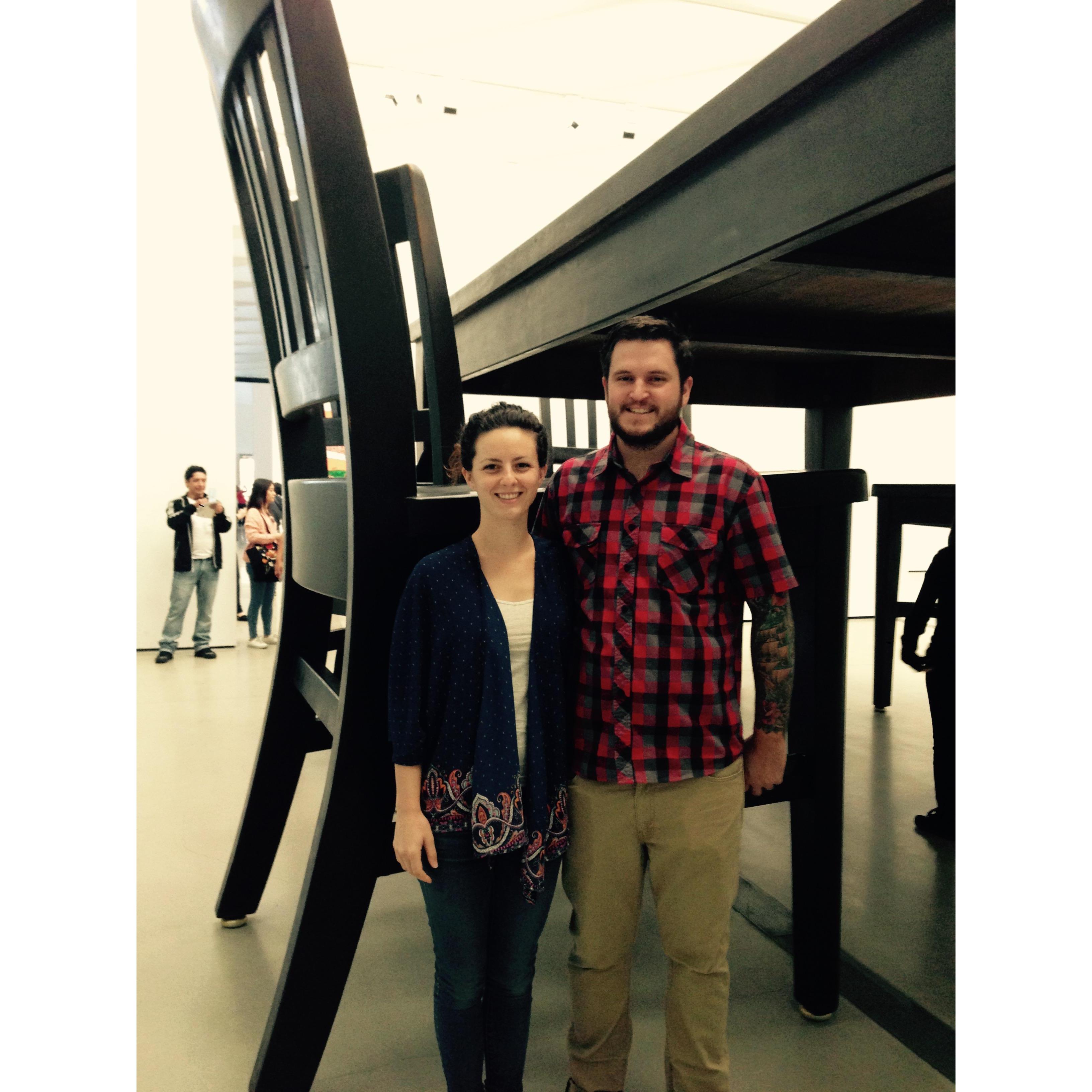 2015. Los Angeles. The opening of The Broad museum.