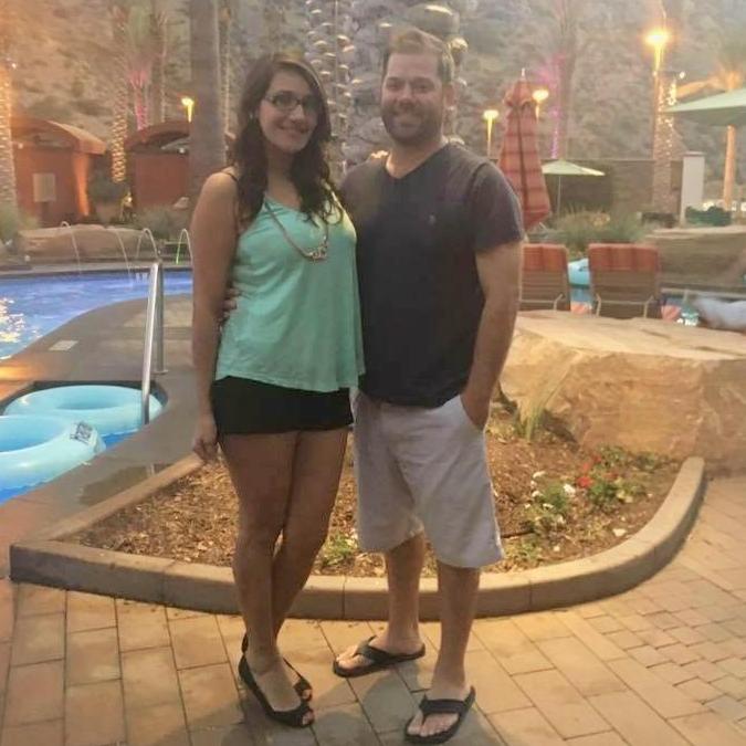 Aaron surprised me with a birthday celebration at Harrah's Casino (Southern California)