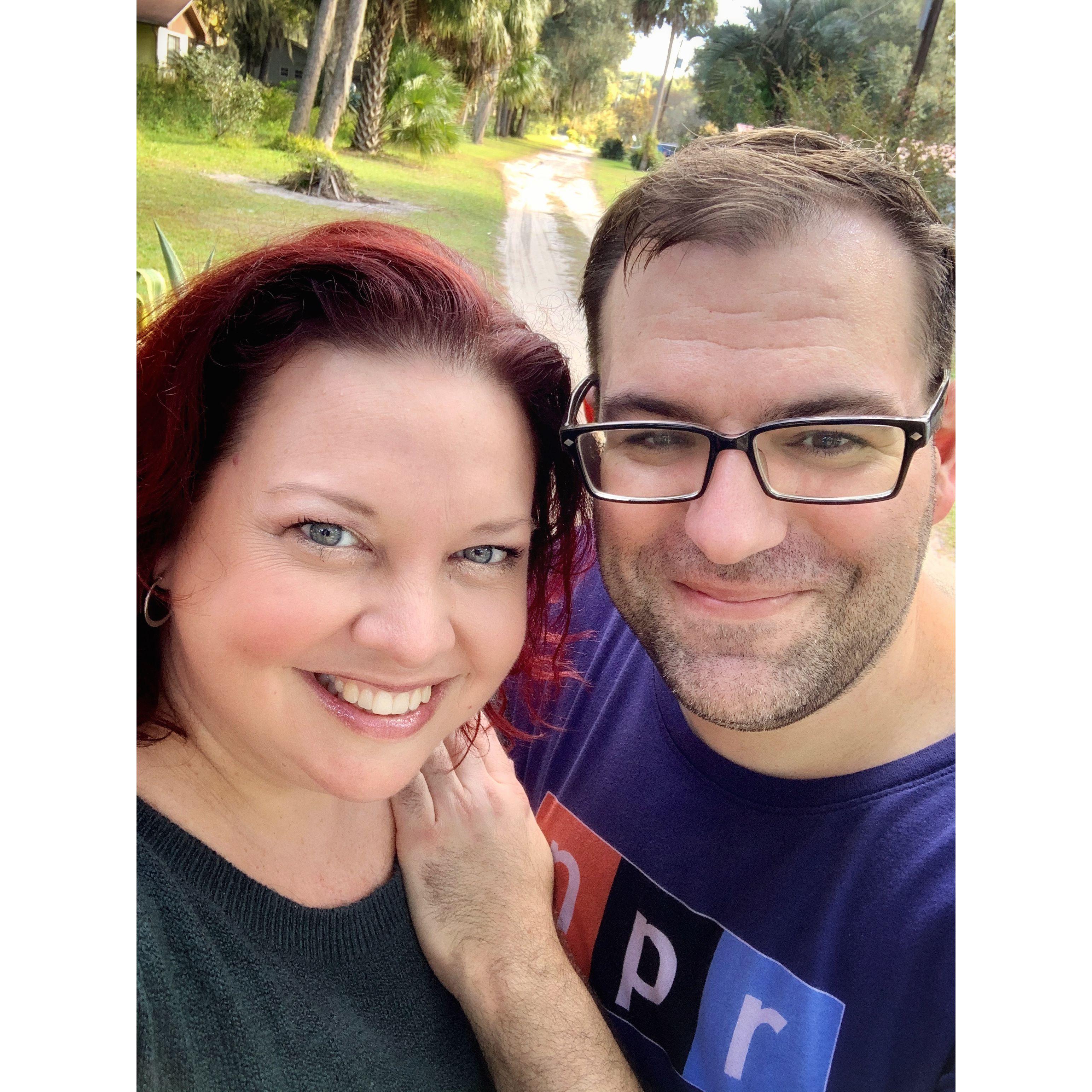 Ben and Claire in Cross Creek, FL