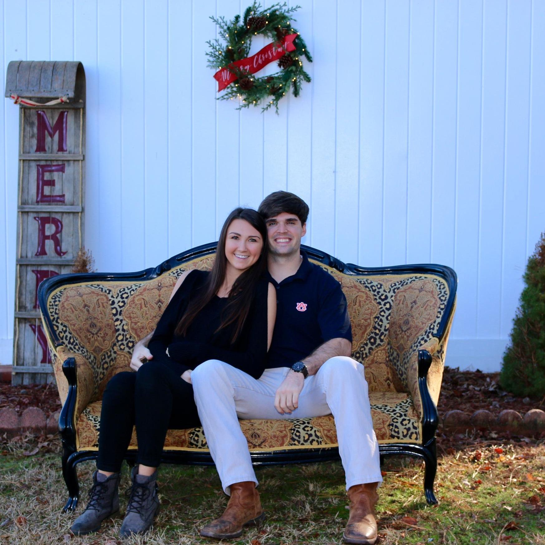 Our first Christmas together in 2019