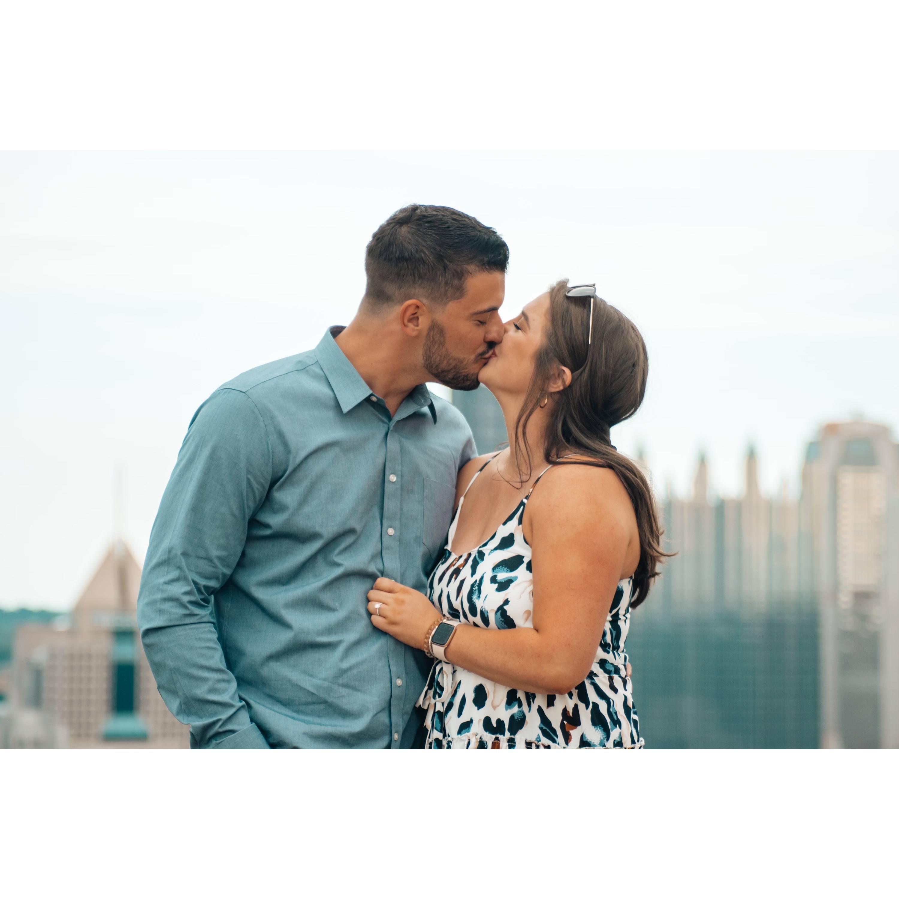 The proposal on Mt. Washington in Pittsburgh!