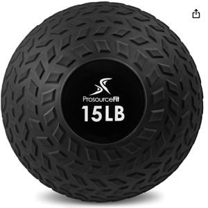 ProsourceFit Slam Medicine Ball, 15 lb