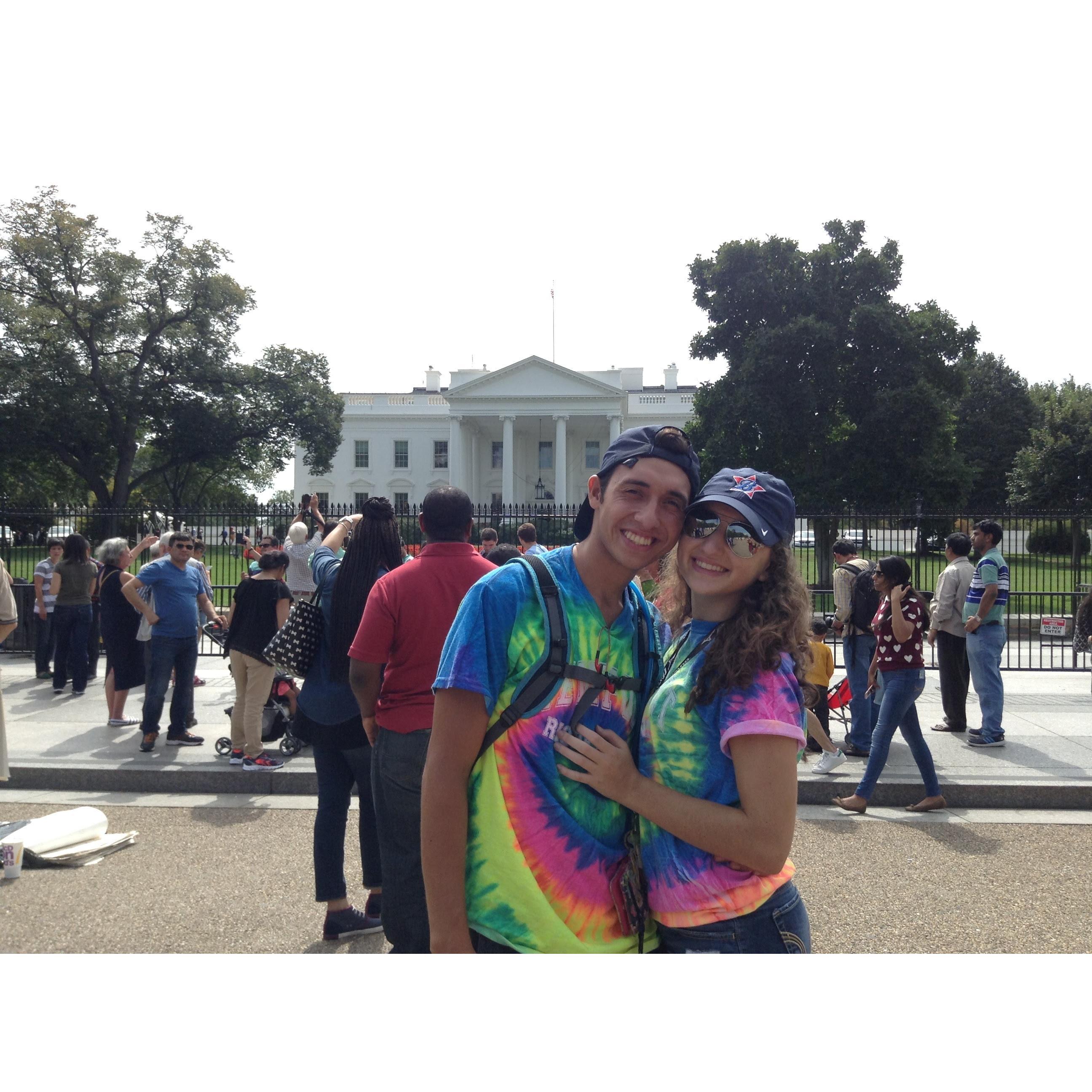 Johnny's first visit to DC! September 2016