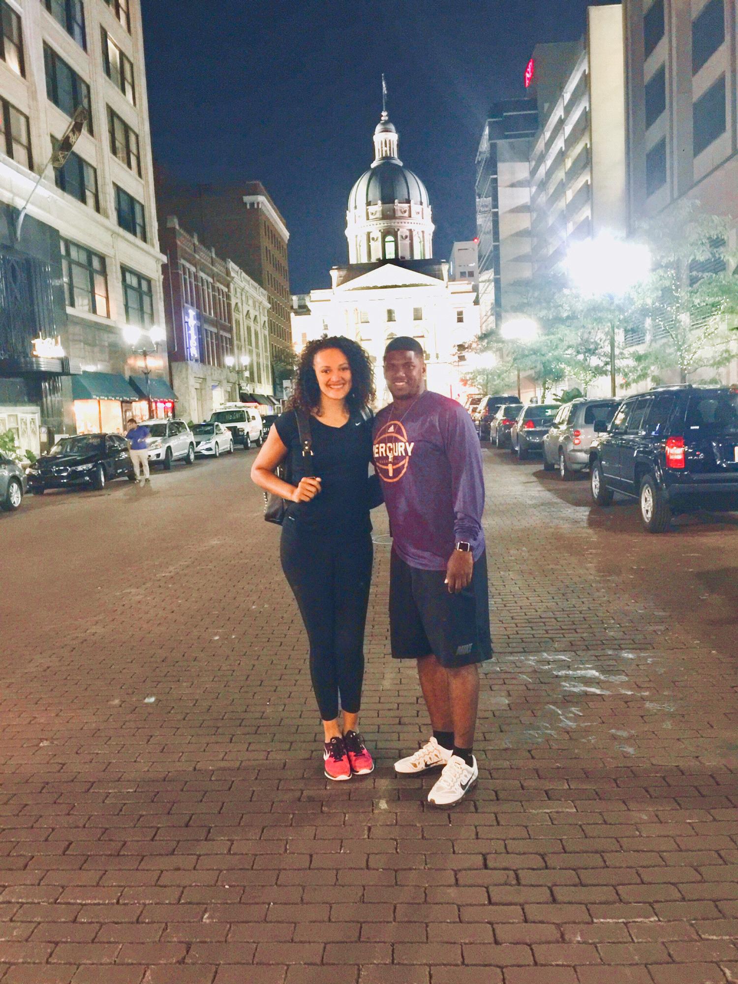 The night in Indianapolis