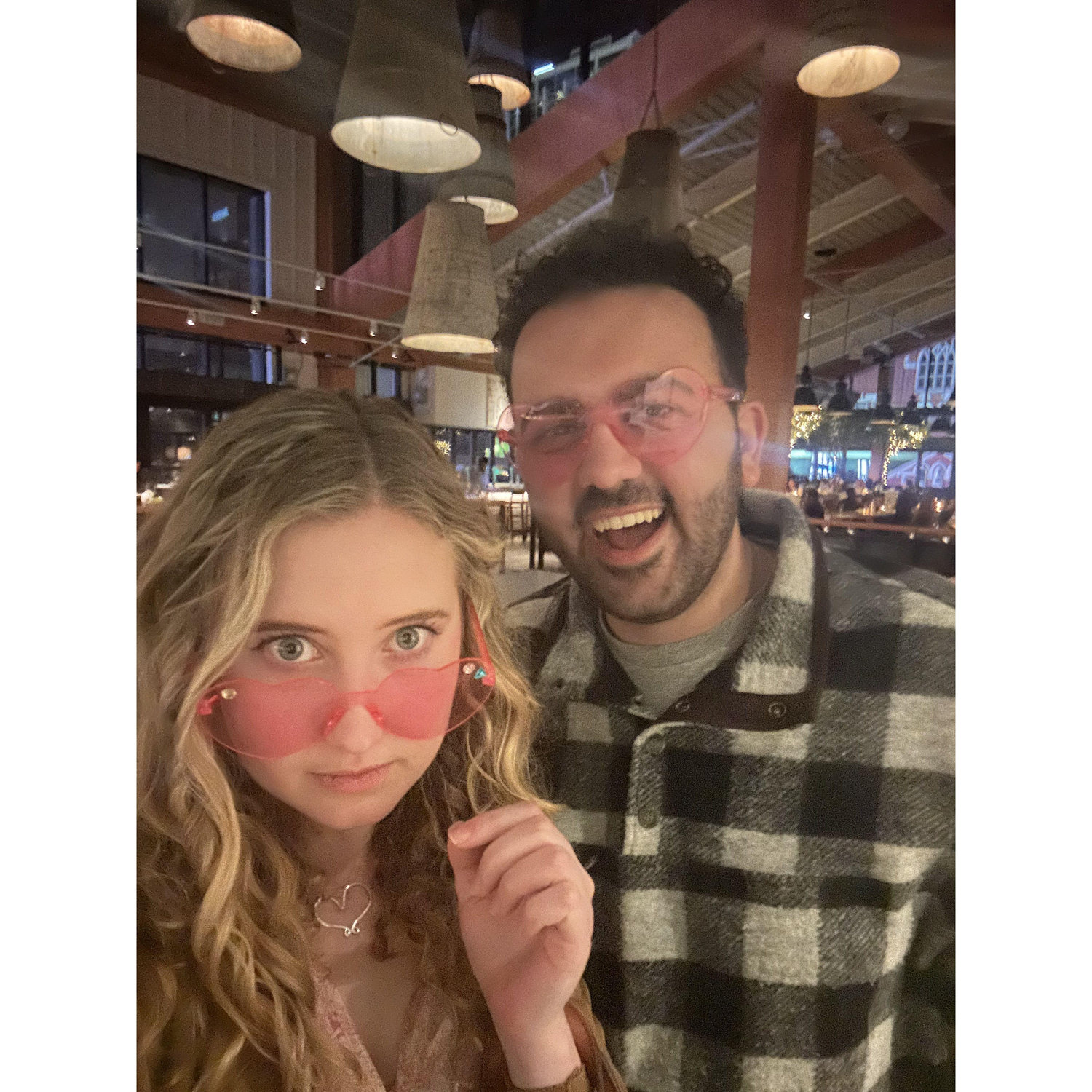 1st vday together... all the <3's!