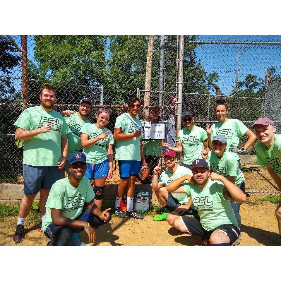 The first season for The Humongous Melonheads softball team... and the worst season. (the team did win our first championship in 2024)
